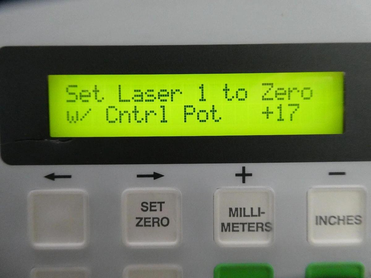 Used AMAT Applied Materials 0240-27279 Dual Laser Robot RCF Alignment Tool Working