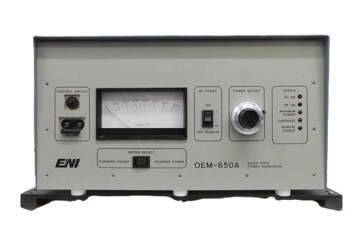 Used OEM-650A ENI Power Systems OEM-6A-11491-52 Solid State Power Generator Surplus