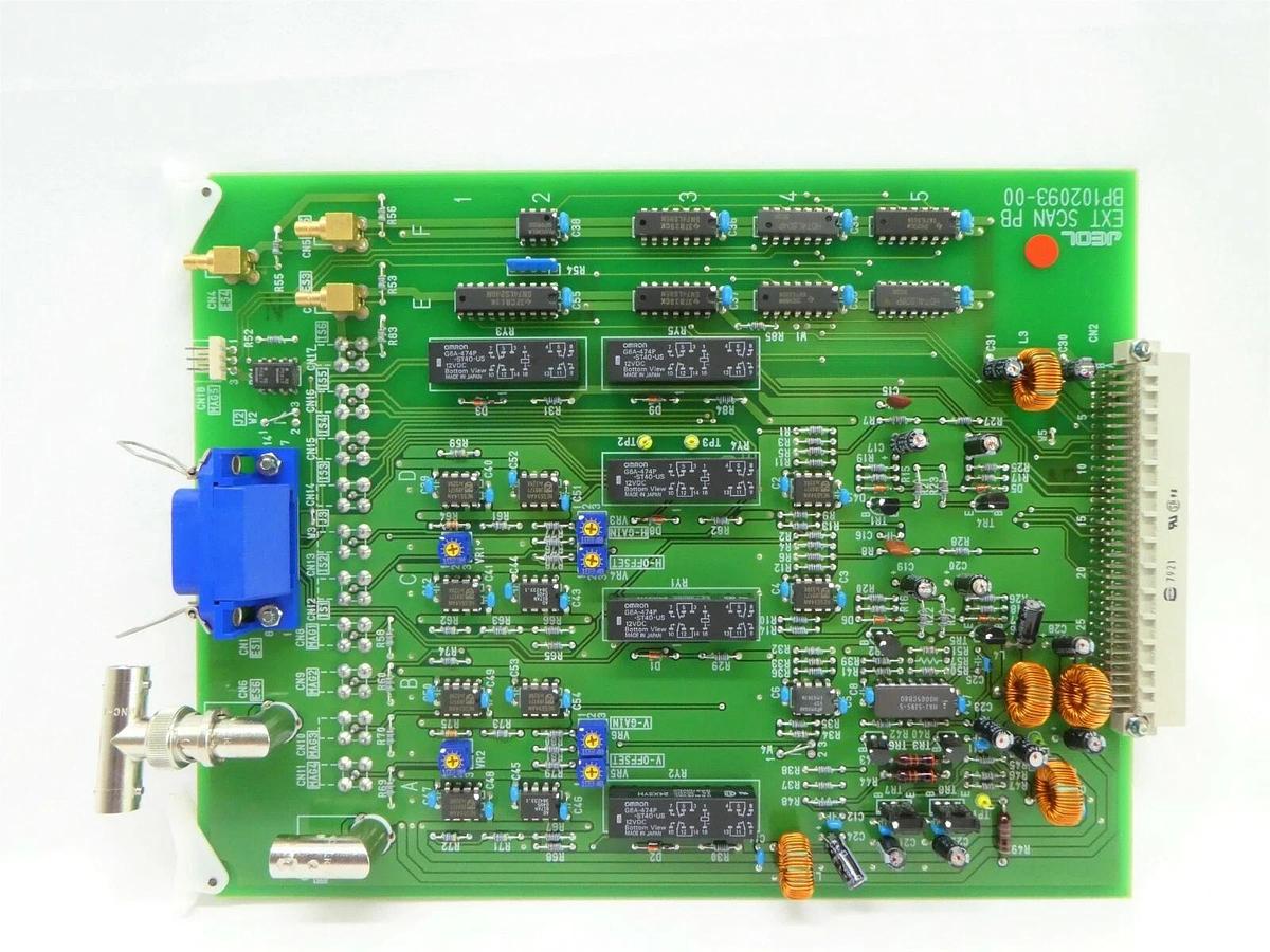 Used JEOL BP102093-00 EXT SCAN PB PCB Card JWS-7555S Wafer Review SEM Working Spare