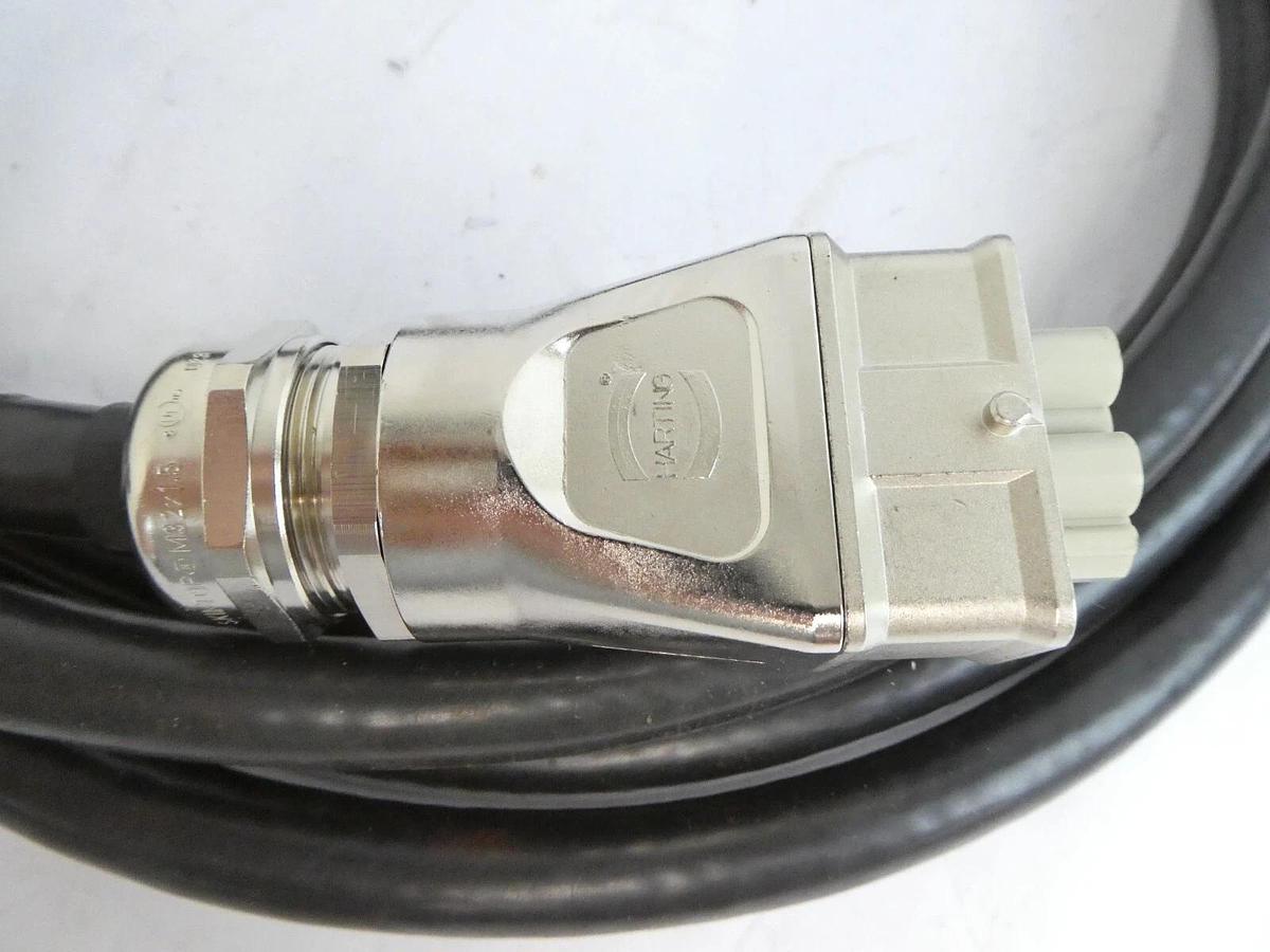 Used Lam Research 853-324009-002 Pedestal Heater Box AC Power Cable Working Surplus