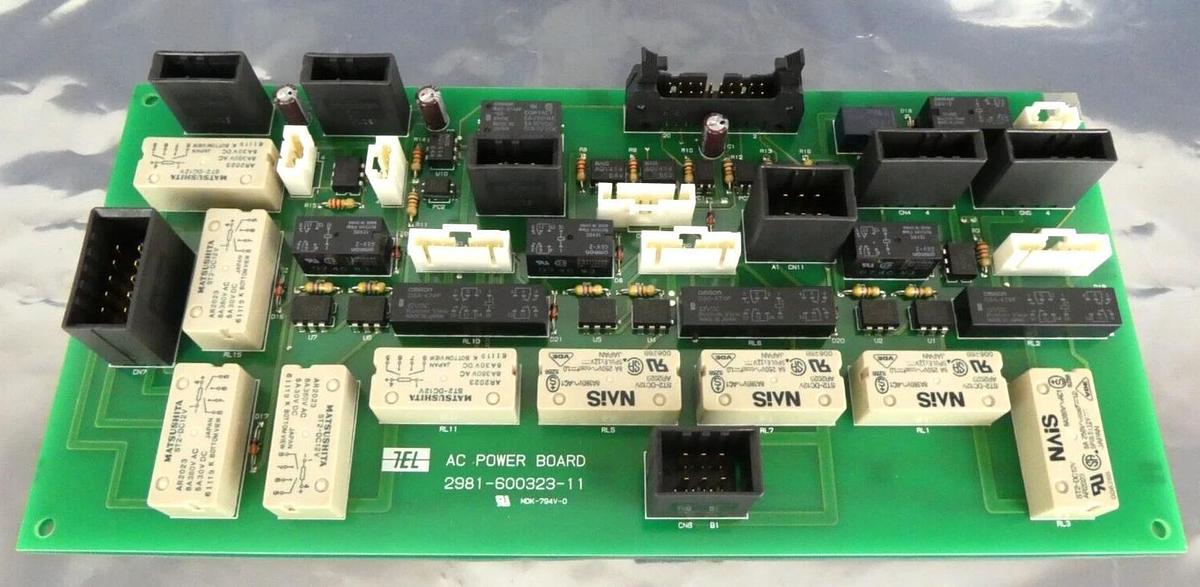 TEL Tokyo Electron 2981-600323-11 AC Power Board PCB B22981-600323-11 New Spare