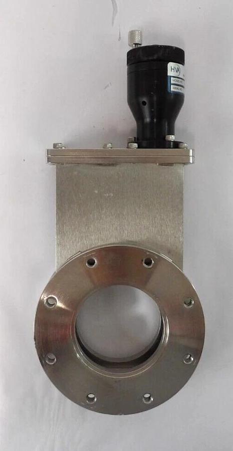 Used HVA High Vacuum 11110-0303 Manual Gate Valve 11000 Series Working Surplus