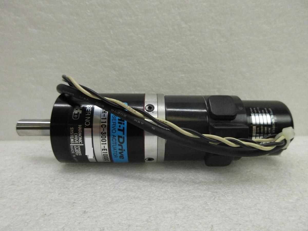 Used Harmonic Drive Systems RH-11C-3001-E100D0 REX Theta Motor Only NSR-S204B Working