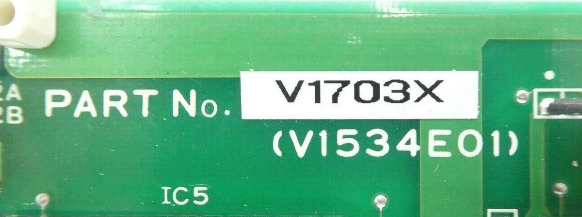 Used Varian Semiconductor VSEA V1703X Autosequencer CPU PCB V1534E01 W/ EPROMs Spare
