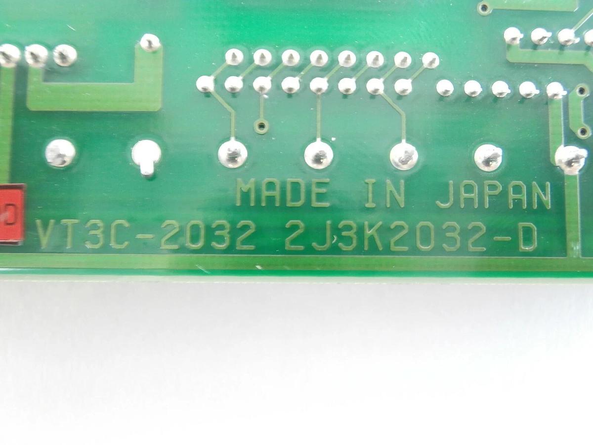 Used Toshiba VT3C-2032 Drive Board PCB 2J3K2032-D Working Surplus