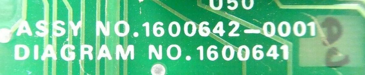 Used Texas Instruments 1600642-0001 Disc Control PCB Card TM990/303B Varian 2204049