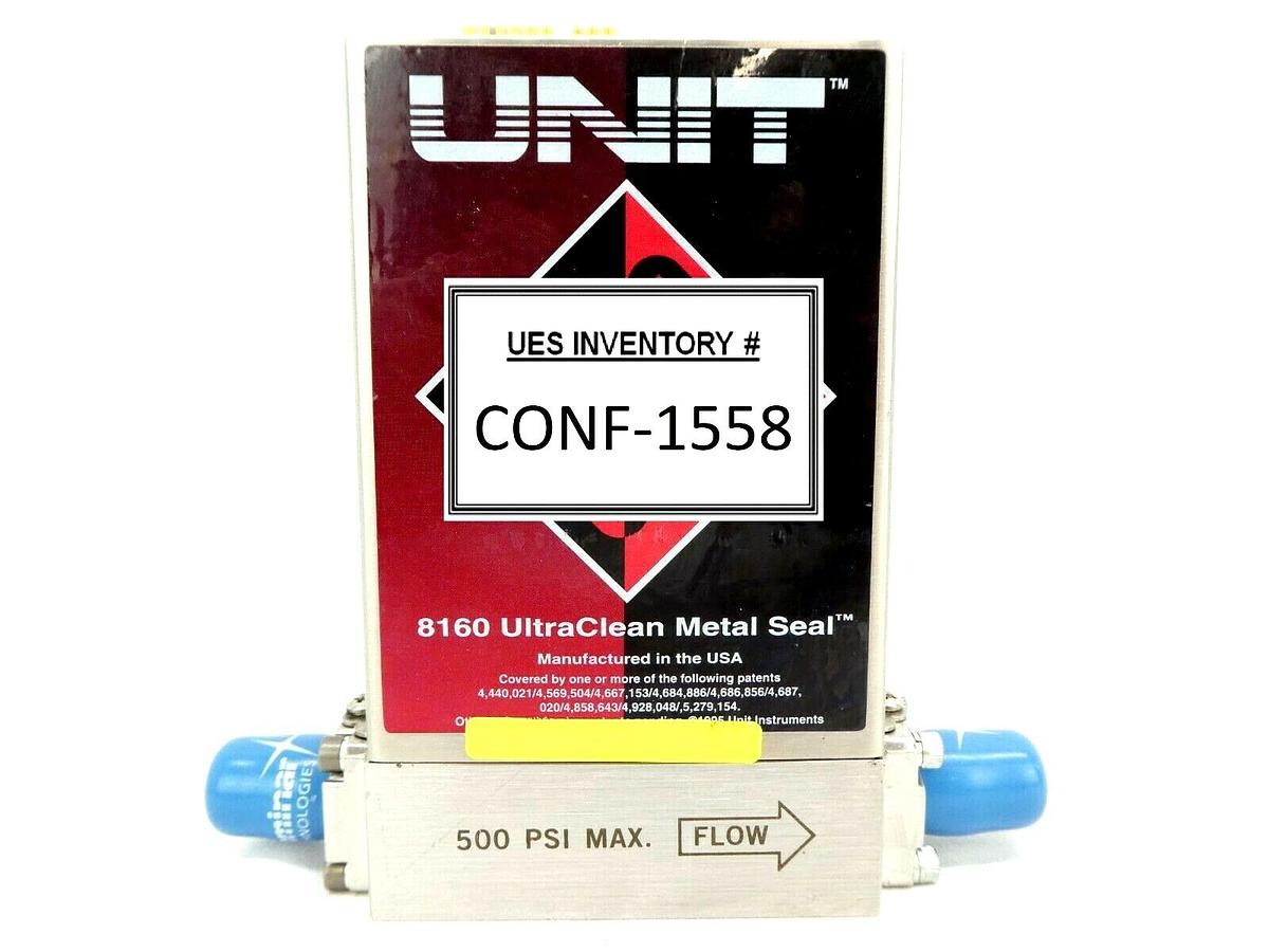 Used UNIT Instruments UFC-8160 Mass Flow Controller MFC 10 SLPM N2 8160 Working Spare