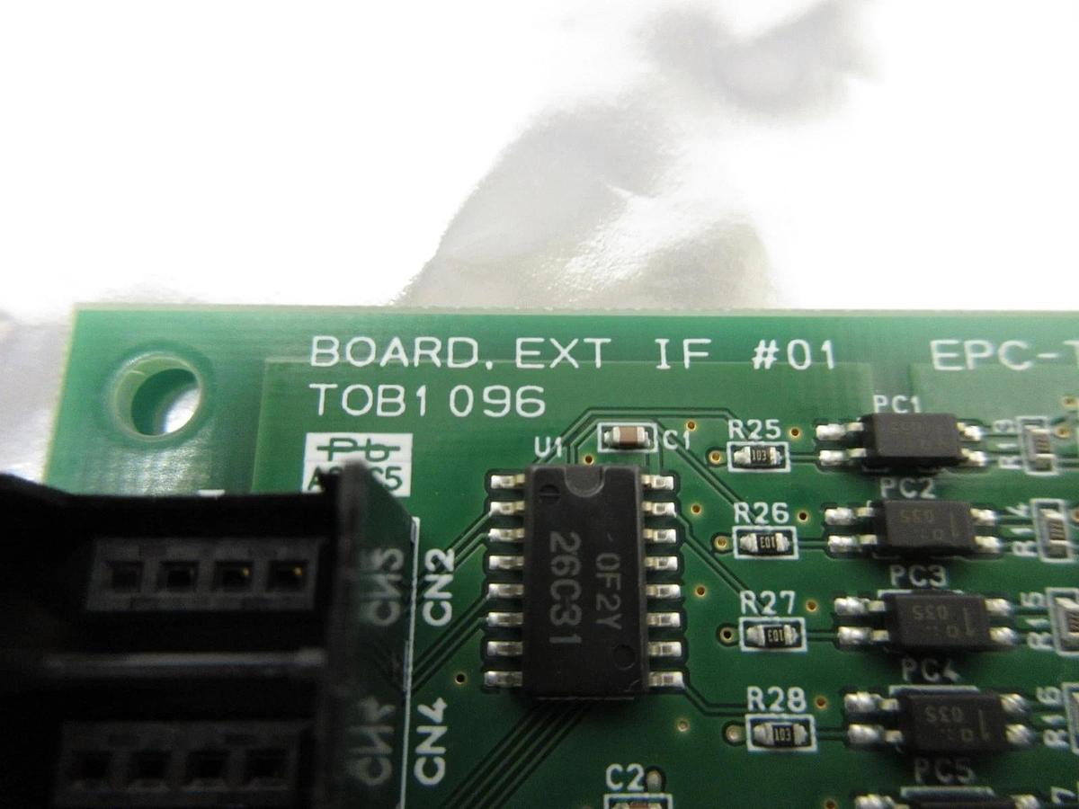 Used TEL Tokyo Electron EPC-T0091A-11 EXT IF Board #01 PCB TOB1096 ACT12-300 Used