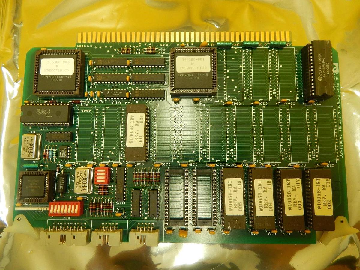 Used Electroglas 256303-003 Extended Memory PCB Card Working Surplus