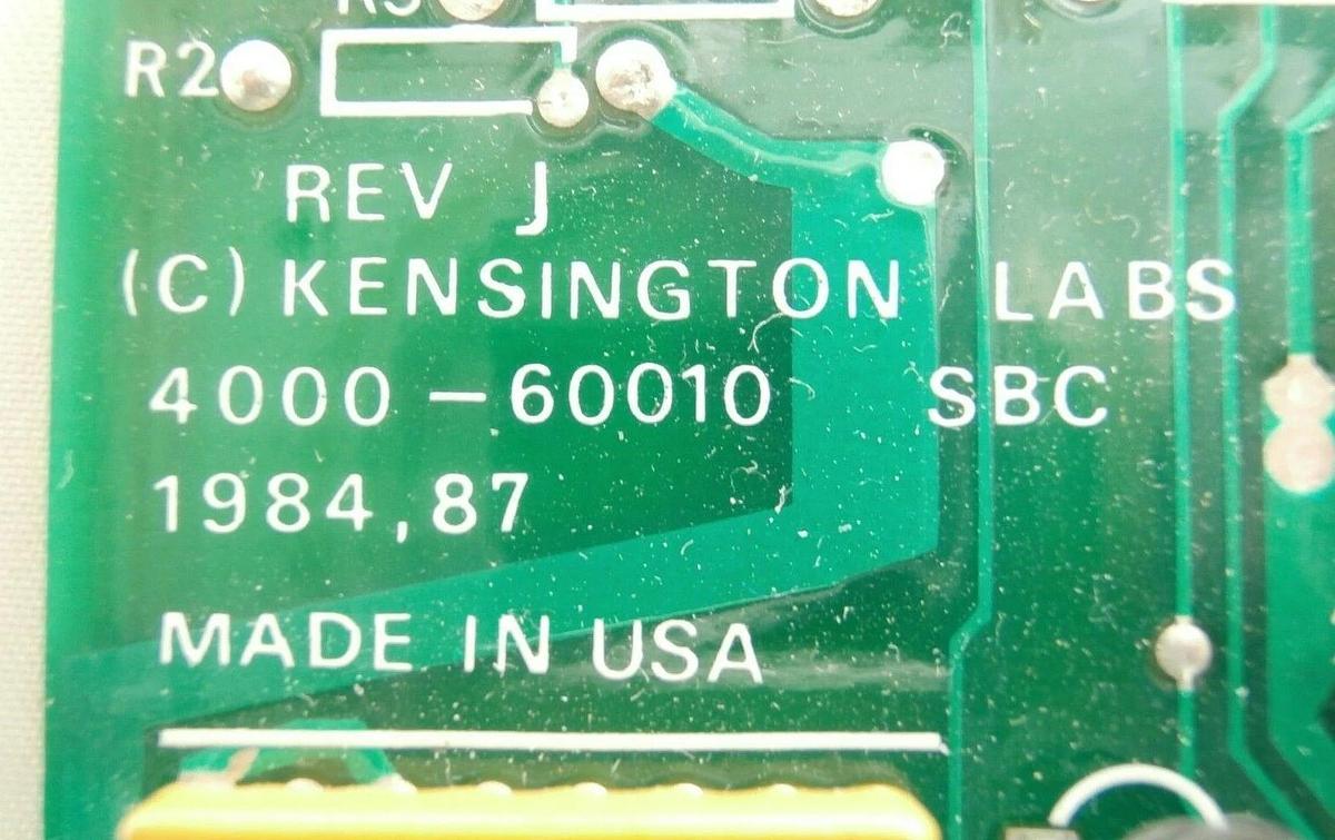 Used Kensington 4000-60010 SBC Single Board Computer PCB Card v19.43 PEP 4000-60048
