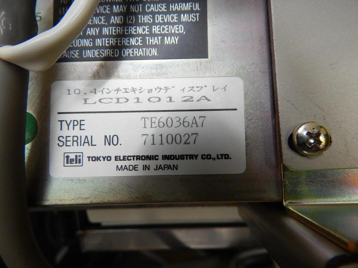 Used Hitachi High Technologies M-511E User Interface Panel Touch Screen Working