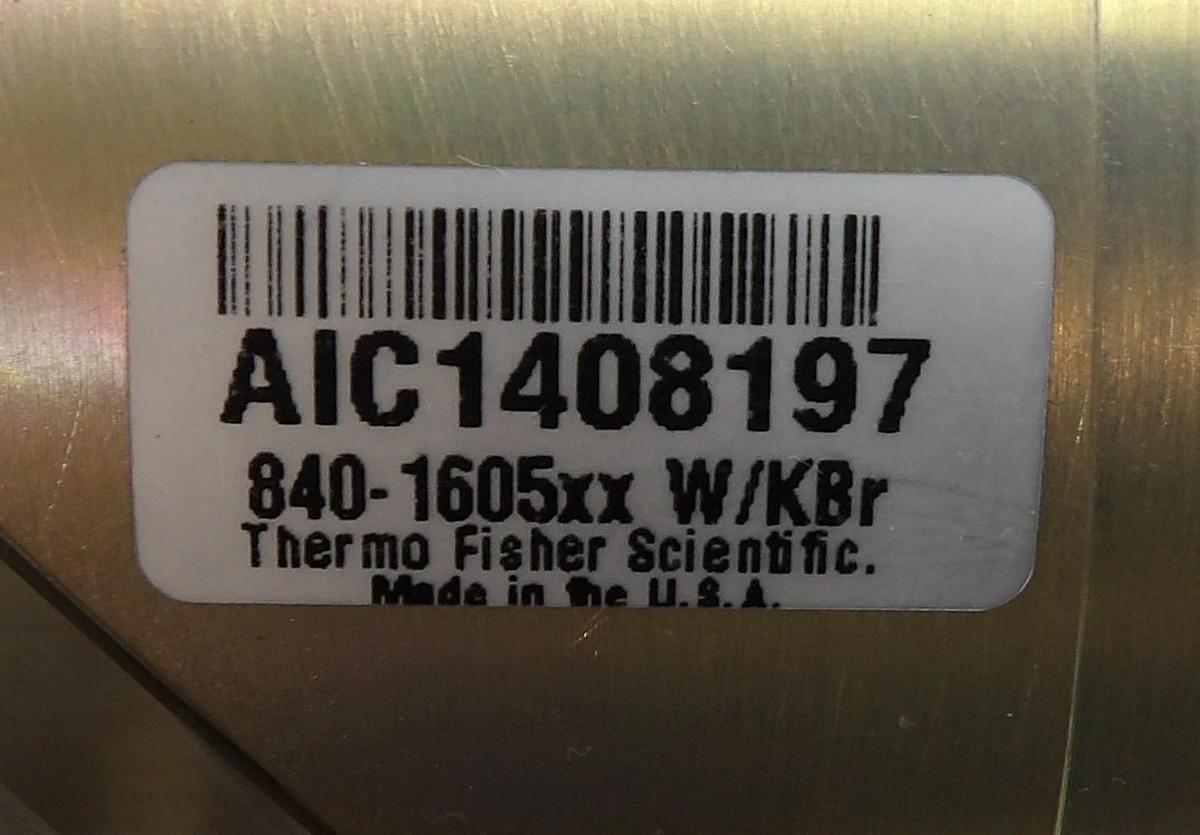 Used Thermo Fisher 840-1605xx Interferometer Modulator KBr Beamsplitter Nicolet Spare