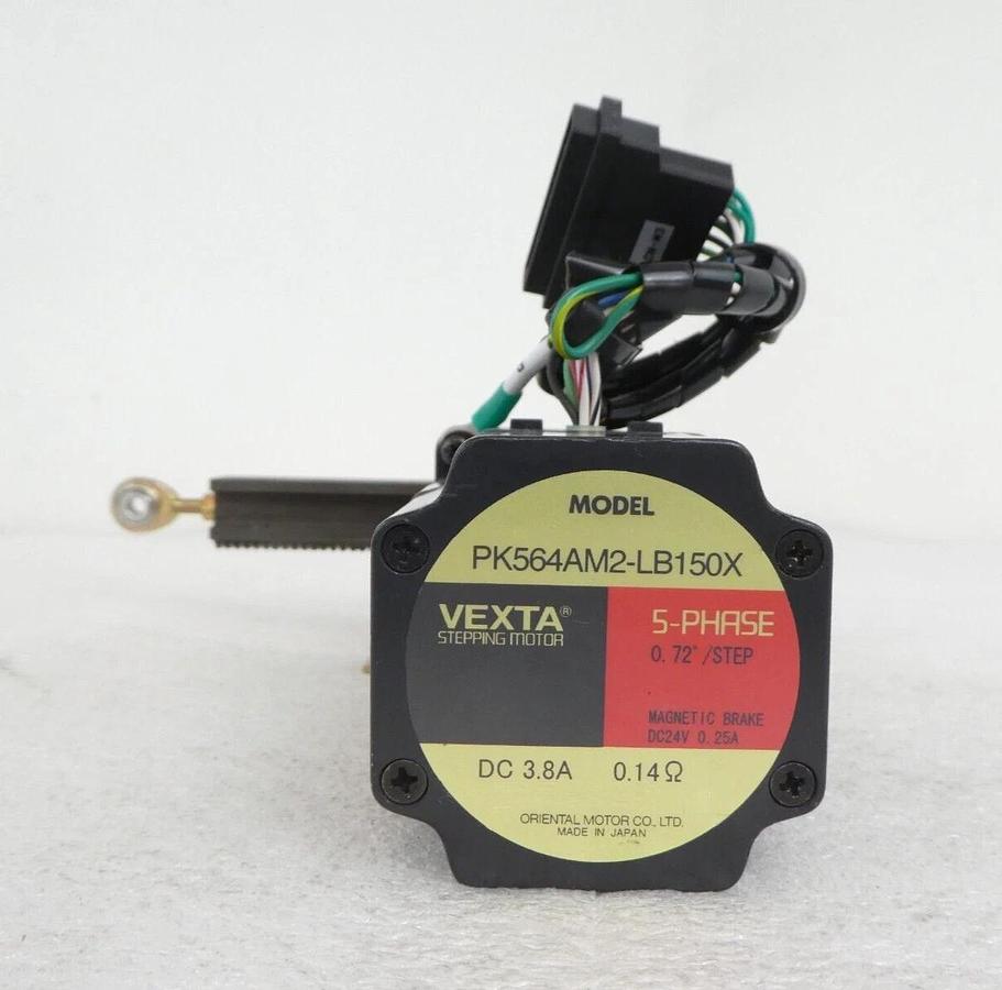 Used Oriental Motor PK564AM2-LB150X Lineard Motor VEXTA Left Bias Lot of 4 Working