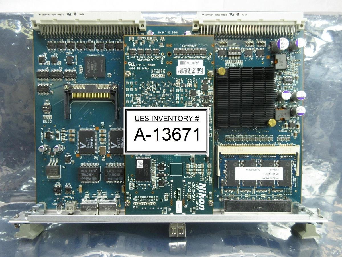 Used Advanet Advme7510 SBC Single Board Computer PCB Card Nikon NSR-S620D Used