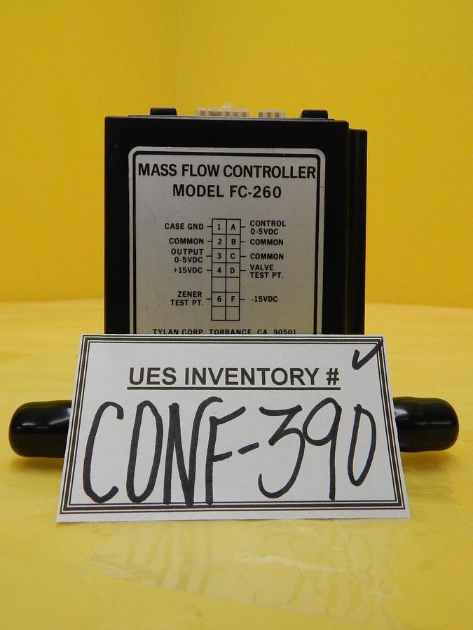Refurbished Tylan General FC-260V Mass Flow Controller MFC FC-260 150 SCCM SIH4 Refurbished