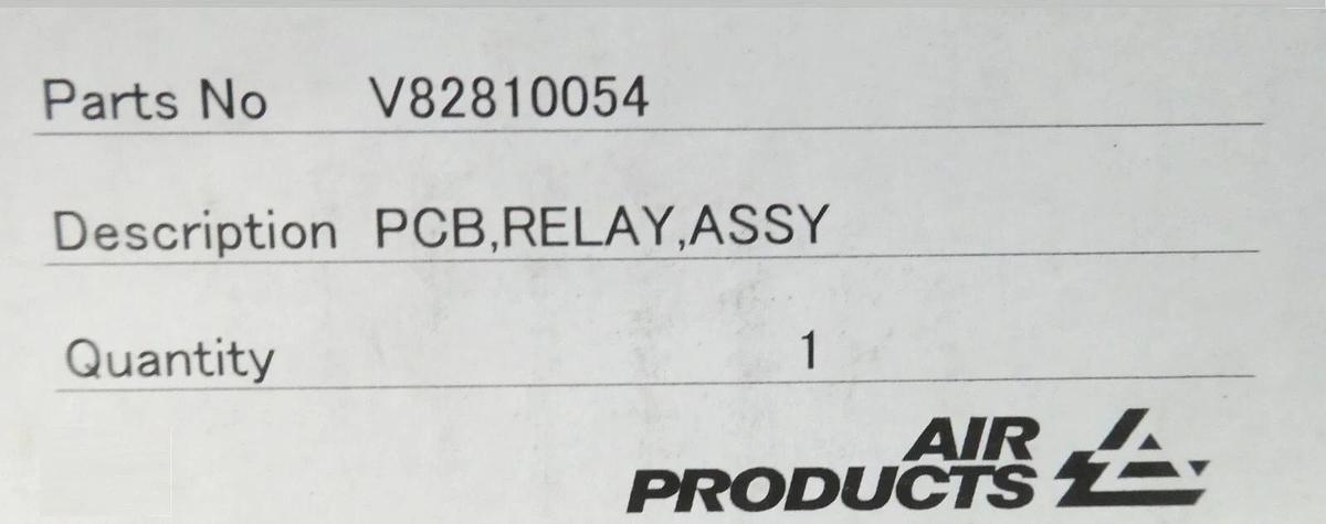 Used Varian Semiconductor Equipment V82810054 PE-44 Relay PCB Assembly New Surplus