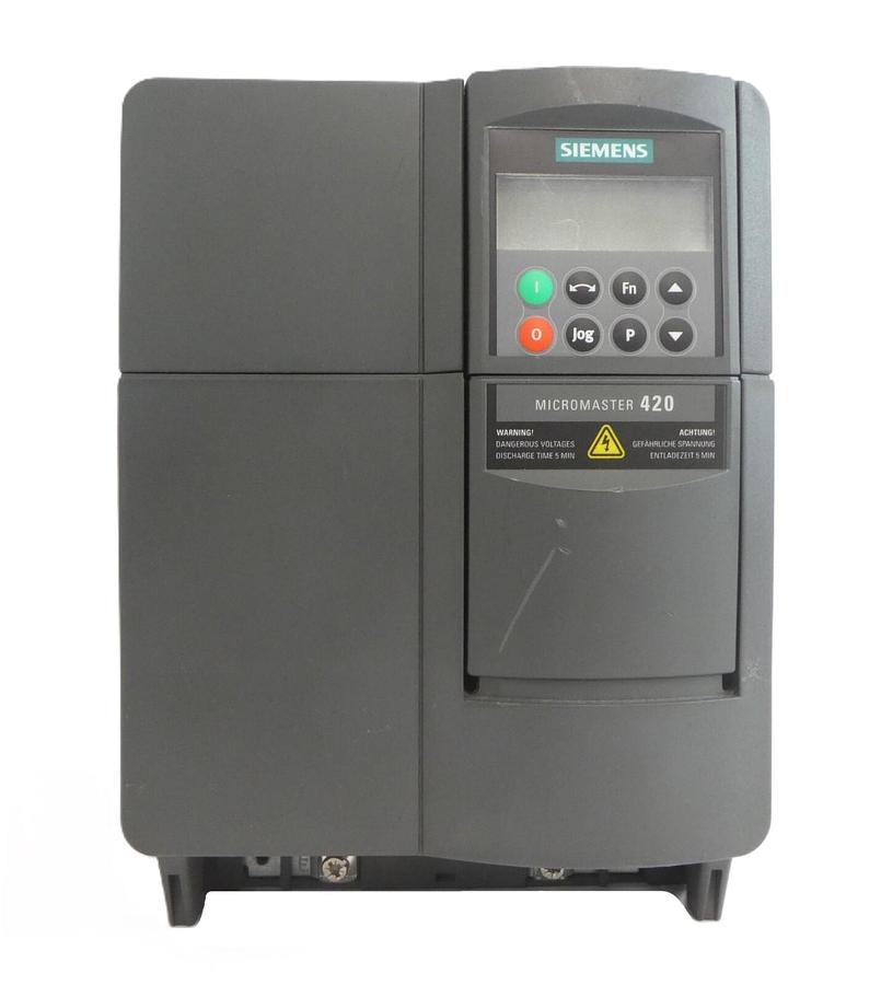 Used Siemens 6SE6420-2AD25-5CA0 Inverter Drive Micromaster 420 Working Spare