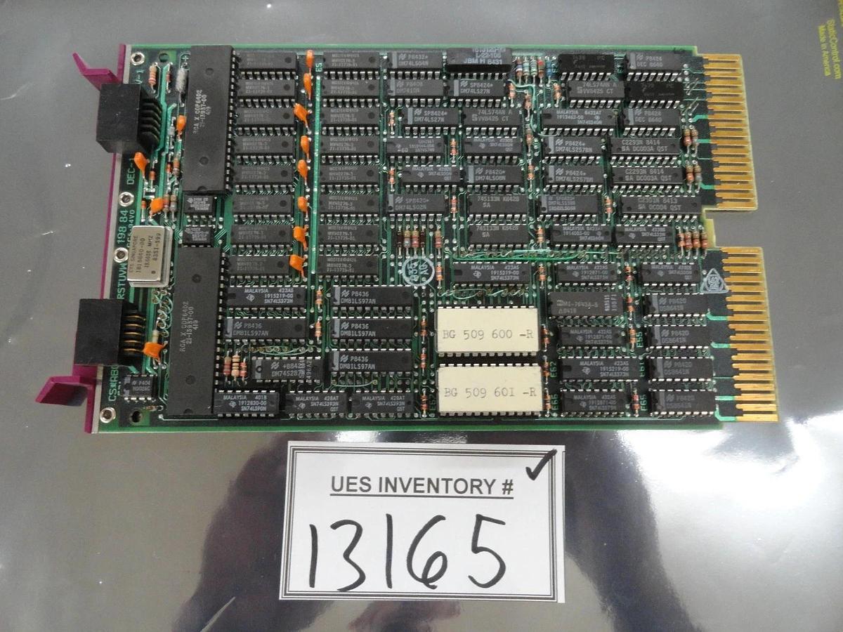 Used Digital 50-13564-D MXV 11 A PCB Card M8047 Balzers BG 543 548 W Used Working