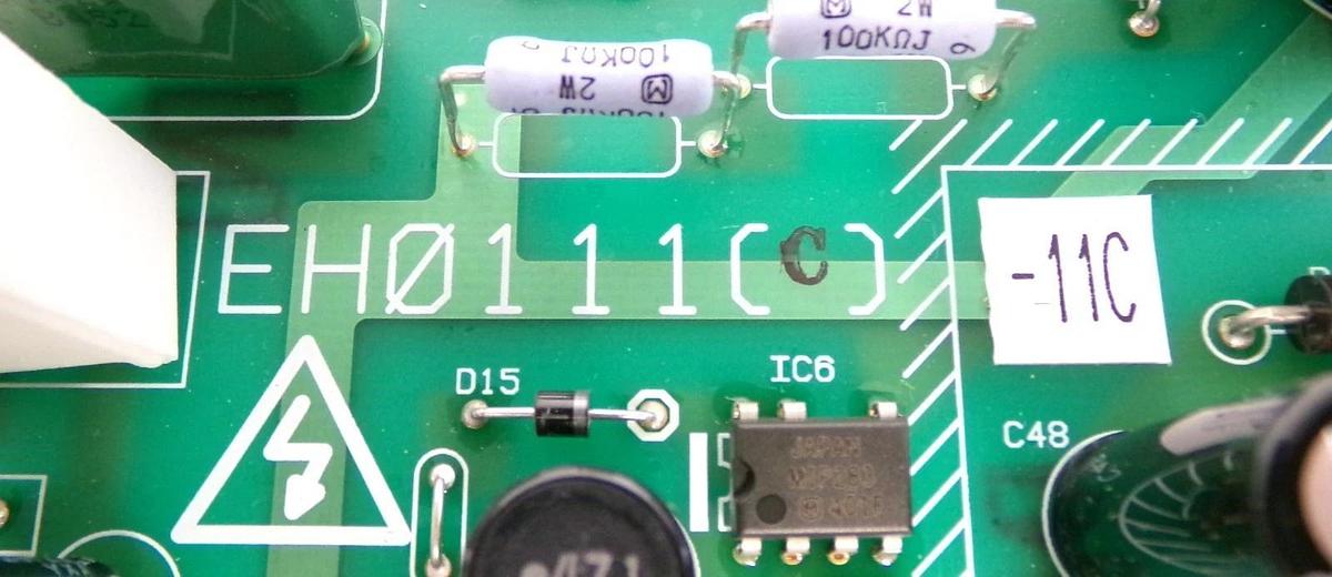 Used DIP EH0111(C)-11C Power Supply PCB EH0111 TEL 5024-000221-11 Working Surplus