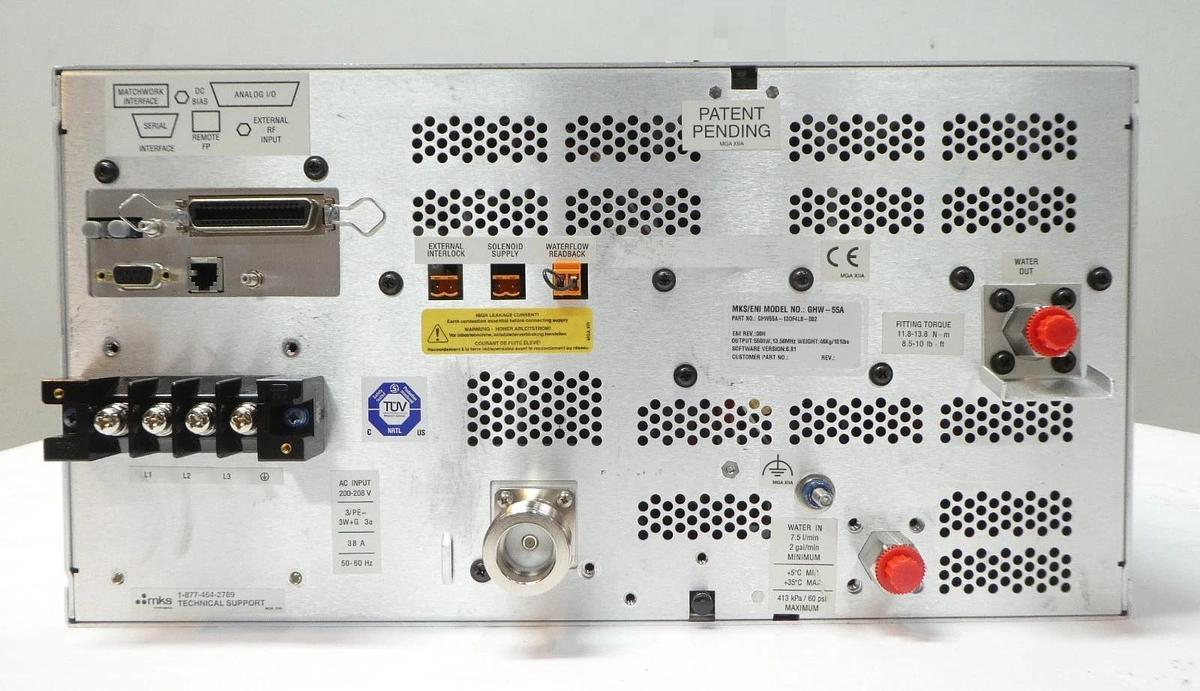 Used GHW-50 GENESIS ENI Power Systems GHW55A-13DF4L0-002 RF Generator Working Surplus
