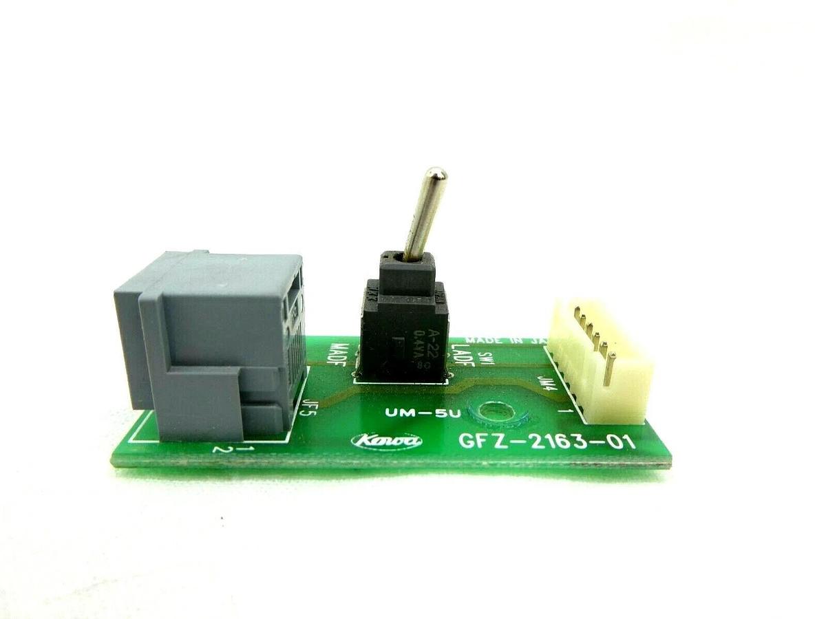 Used Kowa GFZ-2163-01 LED Illuminator and PCB Switch Assembly TEL Tokyo Electron P-8