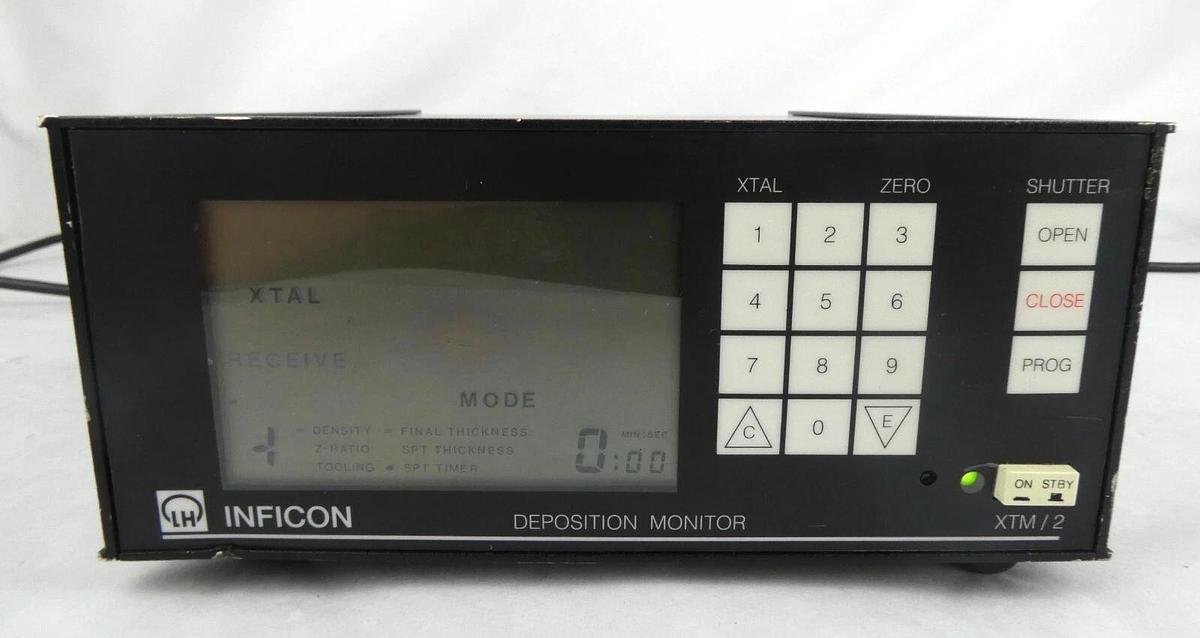 Used Inficon 758-500-G1 Thin Film Deposition Monitor XTM/2 Working Spare Surplus