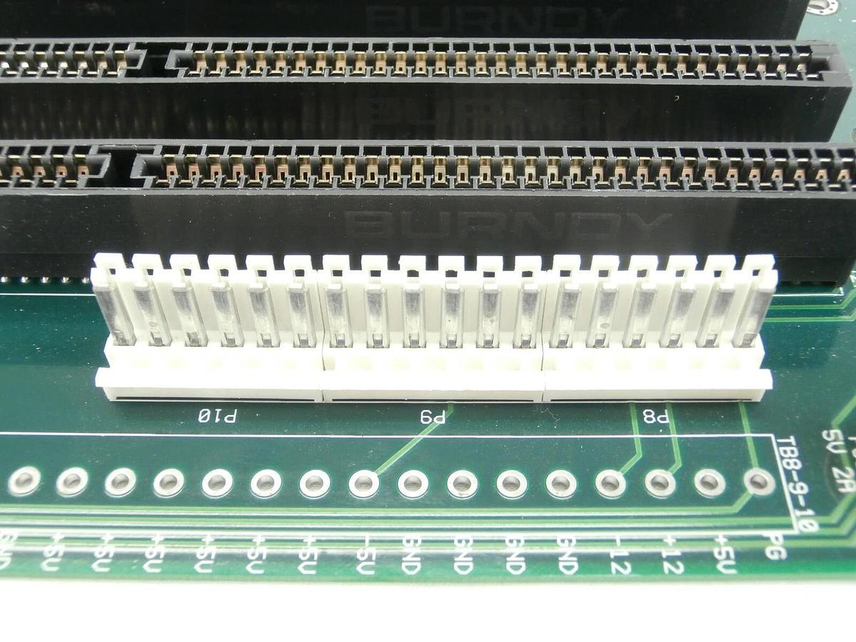 Used Plasma-Therm 9011 ISA 14 Slot Backplane Board PCB 11911411 Clusterlock Spare
