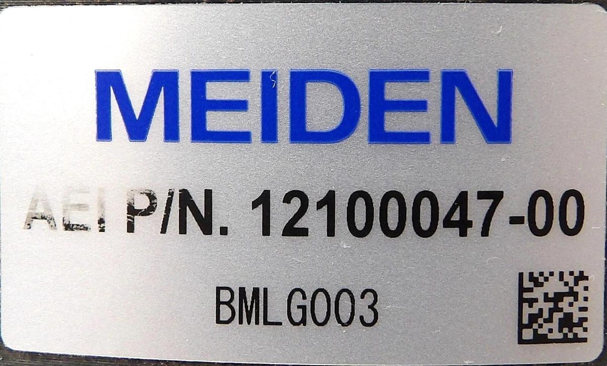 Used Meiden 12100047-00 Vacuum Variable Capacitor VP Series Working Surplus