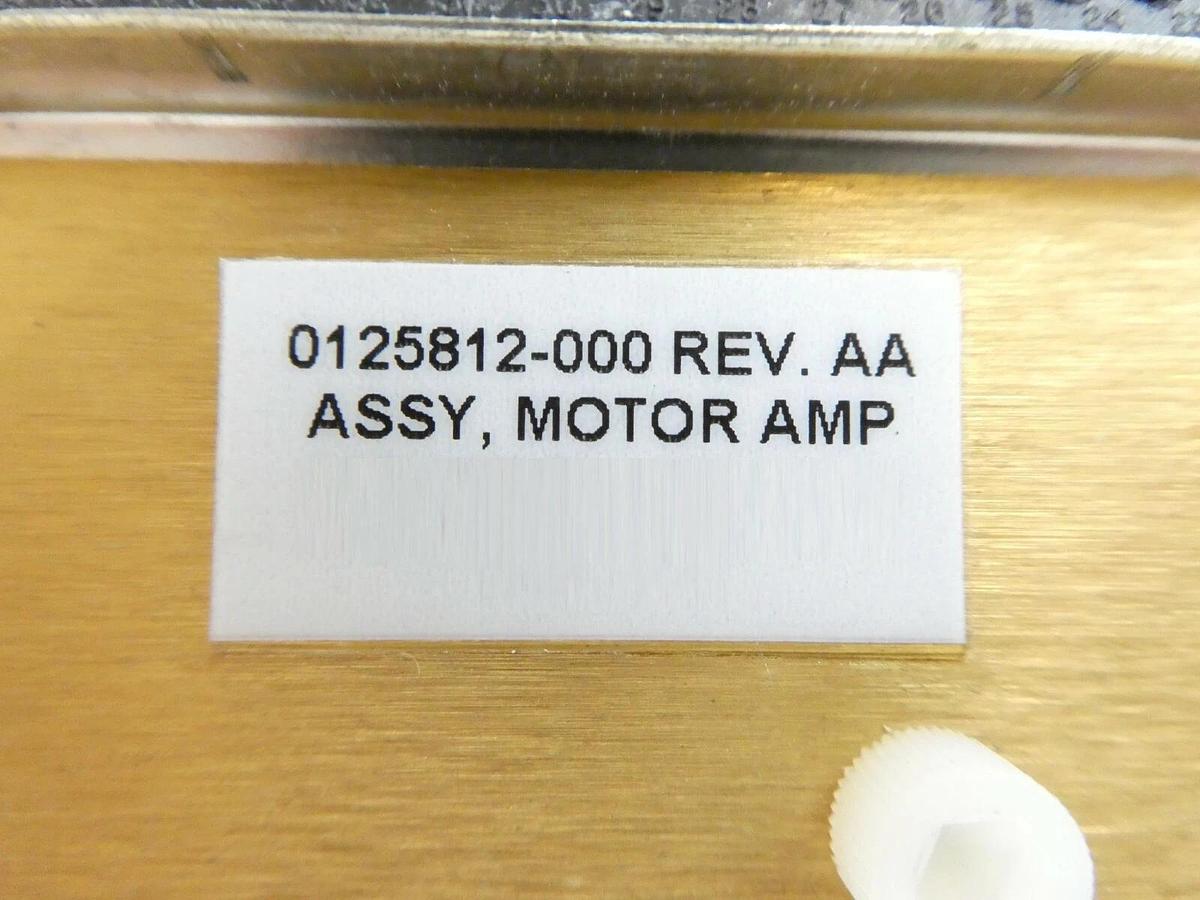 Used KLA-Tencor 0125812-000 Motor Amp Box Module Intandem eS31 Working Surplus