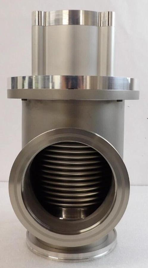Used VAT 26640-QE21-CHL1 HV High Vacuum Angle Valve AMAT Chamber Working Surplus