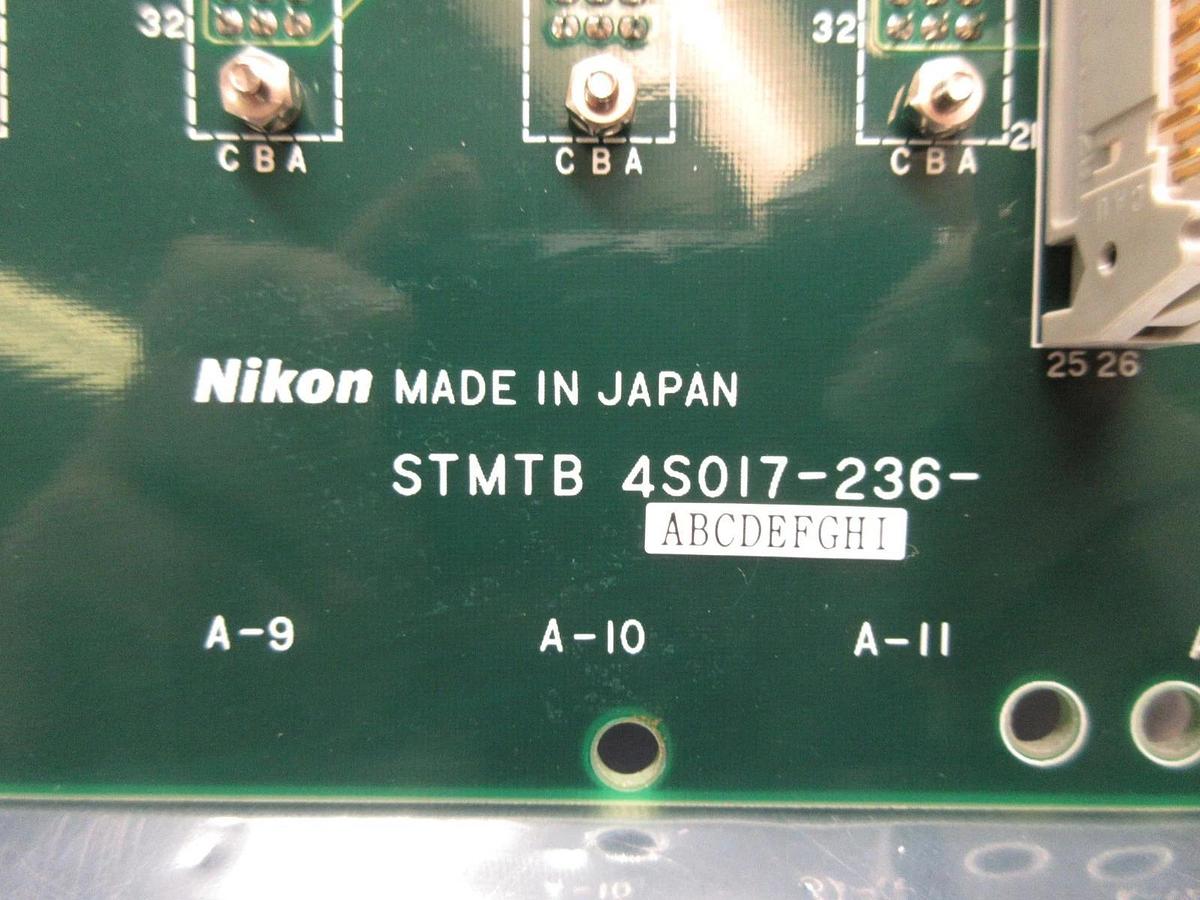 Used Nikon 4S017-236 Backplane Interface Board PCB STMTB NSR System Used Working