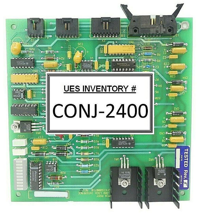 Used Varian Semiconductor VSEA D-E15000710 Load Lock Interface PCB Rev. 5 Working
