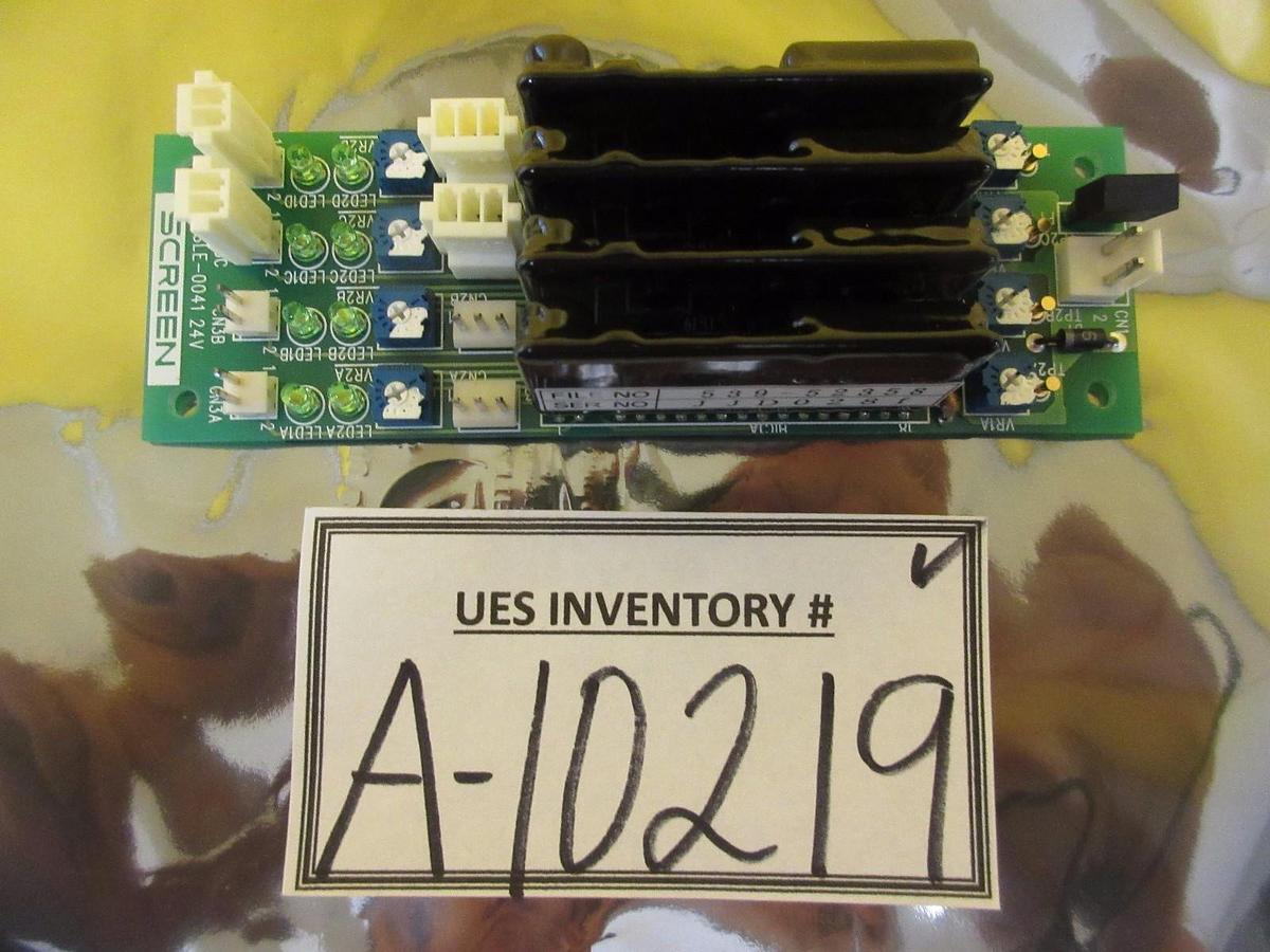 Used DNS Dainippon Screen DSLE-0041 24V Processor Board PCB 539-52358 Used Working