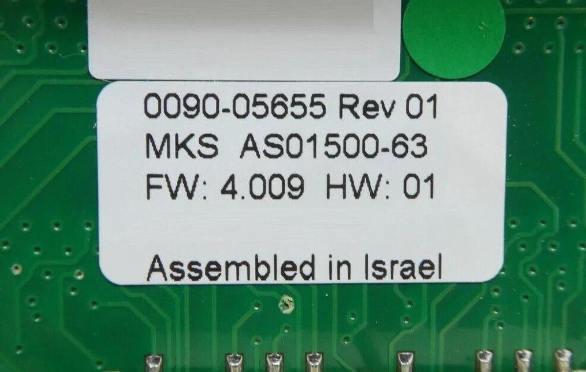 Used MKS Instruments AS01500-63 Interlock PCB Card CDN500R-63 AMAT 0090-05655 Working