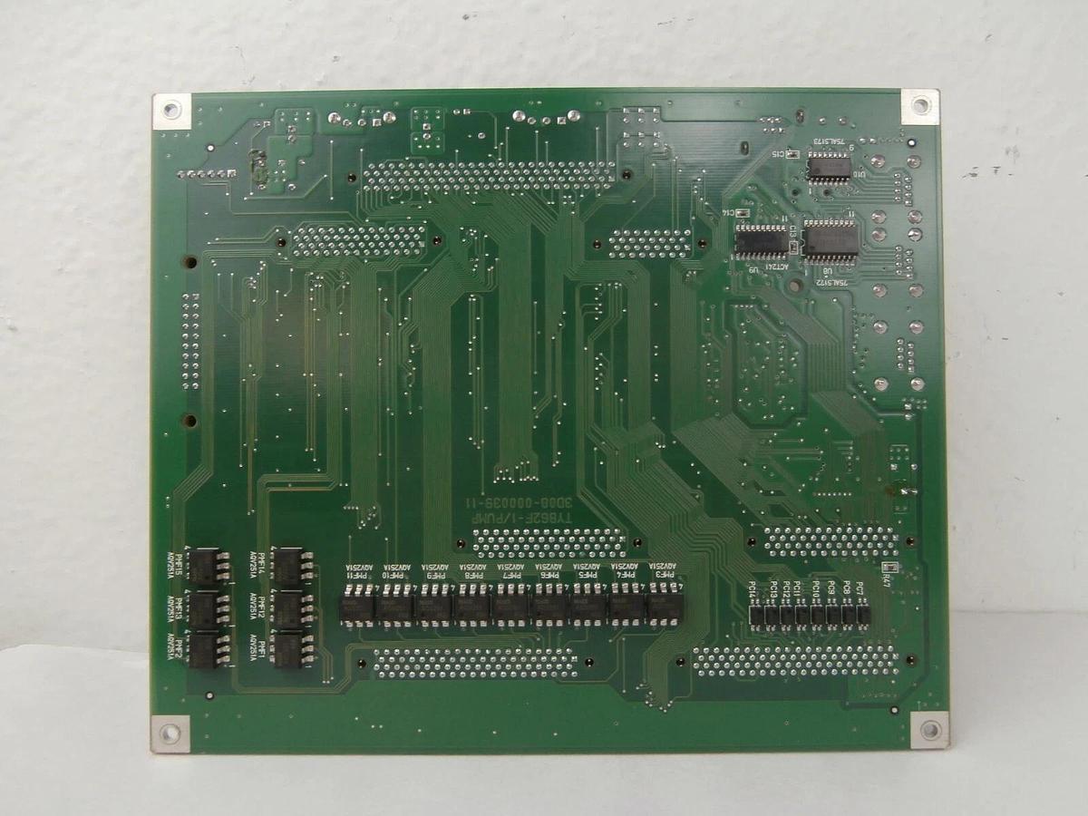 Used TEL Tokyo Electron 3D81-000039-V2 Backplane PCB TYB62F-1/PUMP Telius Working
