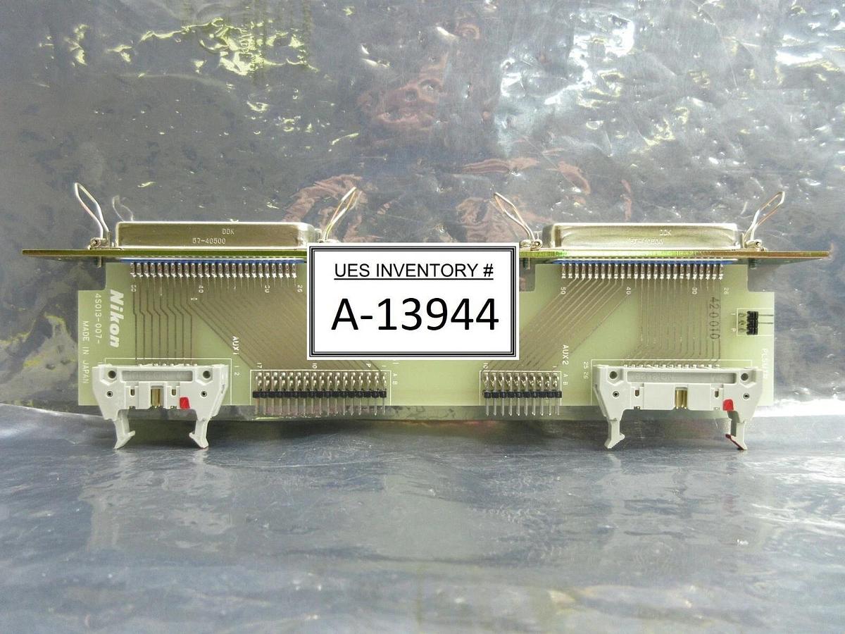 Used Nikon 4S013-007 Interface Board PCB NSR-1755G7A Step-and-Repeat G-Line Used