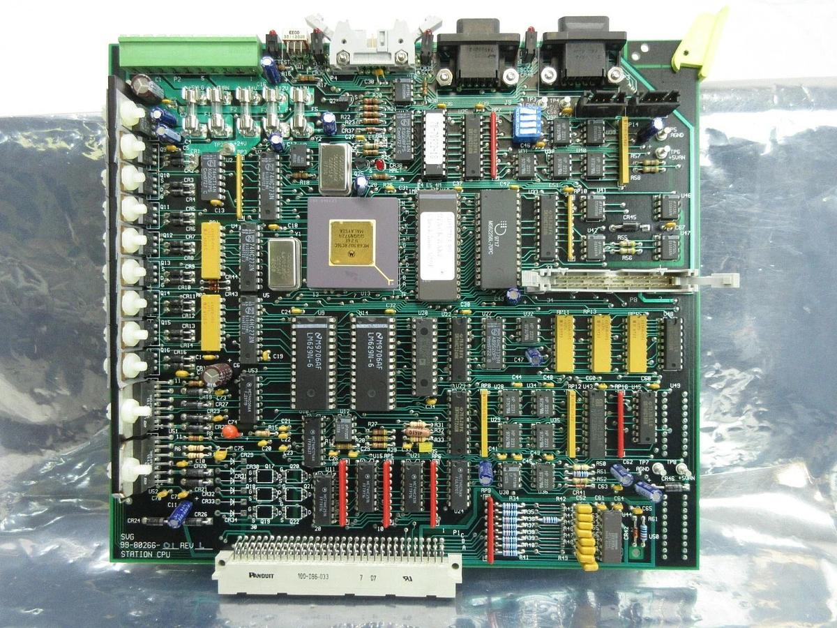 Used SVG Silicon Valley Group 99-80266-01 Stack Bake Station CPU PCB Card Rev. L Used