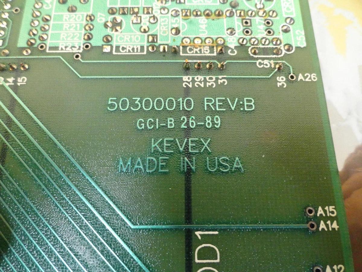 Used Kevex Instruments 130017-00E ADC Analog-to-Digital Converter VME PCB Card Used