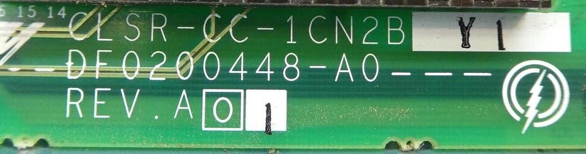 Used Yaskawa Electric CLSR-CC-1CN2BY1 Power Distribution PCB DF0200448-A0 NSR Working