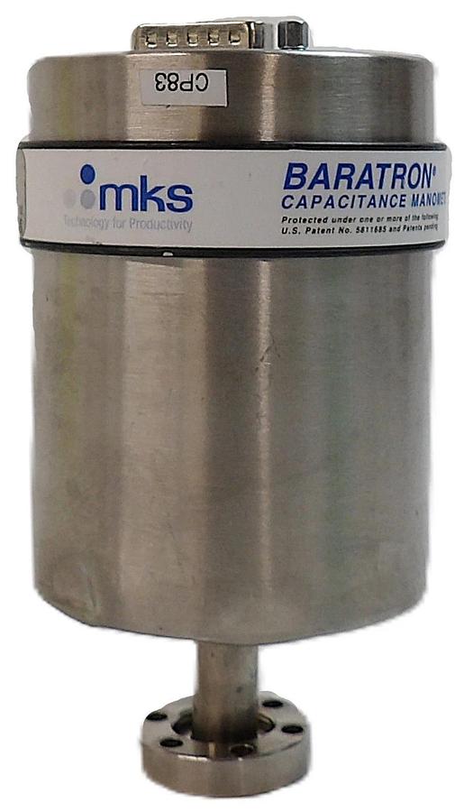 Used MKS Instruments 627FU2TCE5B Baratron Pressure Transducer Dented Spare