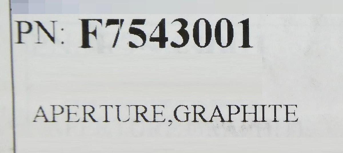 Varian Semiconductor Equipment F7543001 Graphite Entrance Aperture Lot of 57 New