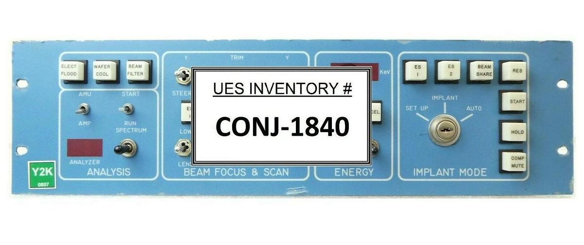 Used Varian H4214-1 Analysis Beam Focus & Scan Energy Implant Mode Controller Surplus