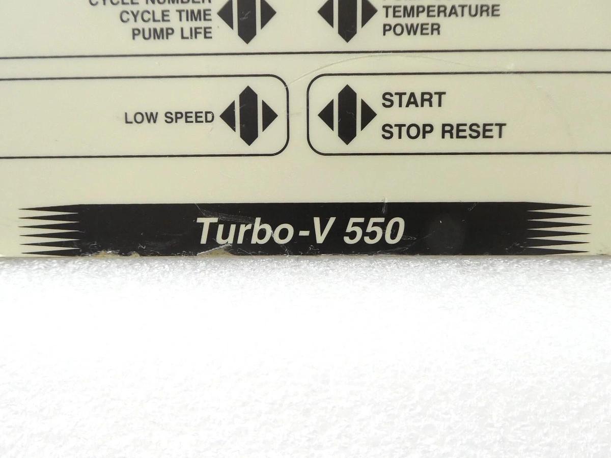Used Turbo-V 550 Varian EX969944SG17 Turbomolecular Pump Controller Tested Working