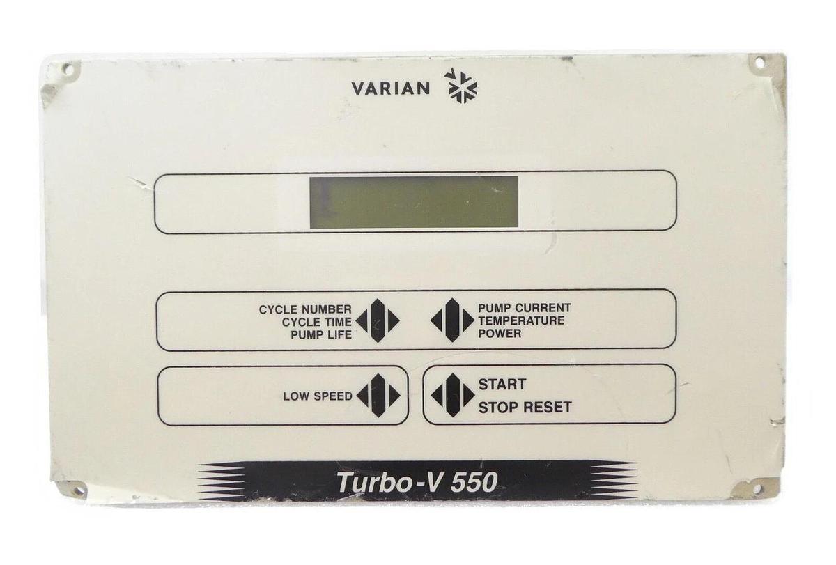 Used Turbo-V 550 Varian EX969944SG17 Turbomolecular Pump Controller Tested Working
