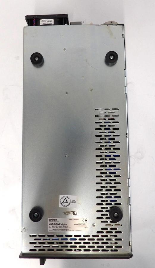 Used Oerlikon Leybold Vacuum 400035V0011 Turbo Pump Controller MAG.DRIVE As-Is