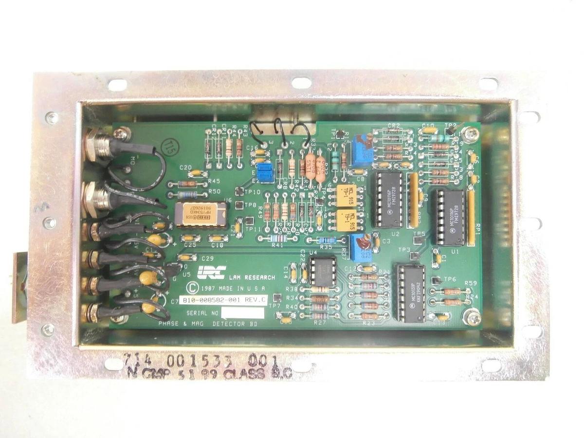 Used Lam Research 853-000577-001 Phase and Magnitude Detector 810-008582-001 Working