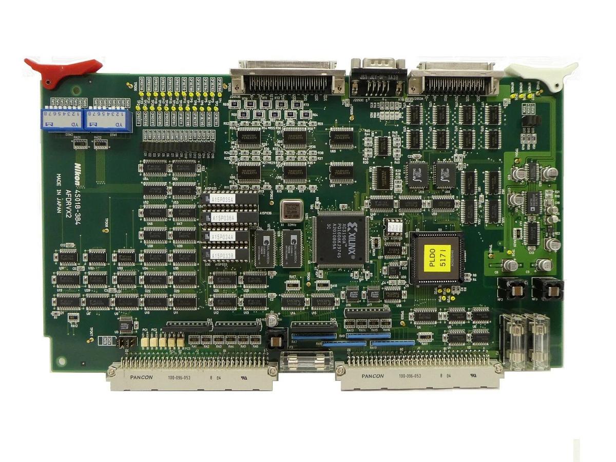 Used Nikon 4S018-384 Driver Card PCB AFDRVX2 NSR-S202A Step-and-Repeat Working Spare