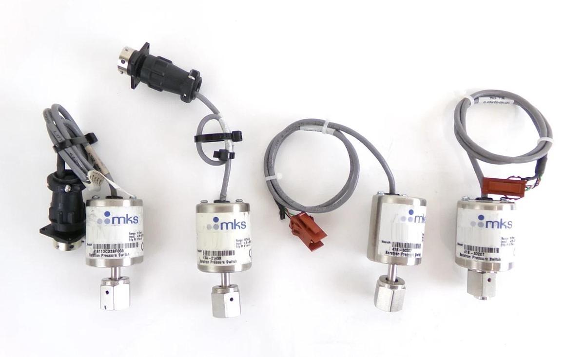 Used MKS Instruments Type 41 Baratron Pressure Switch 41A 41B Lot of 10 Working