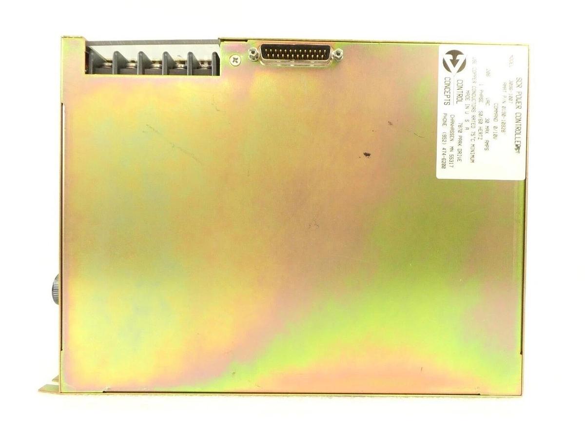 Used Control Concepts 3096-1007 SCR Power Controller AMAT 0190-10928 Working Spare