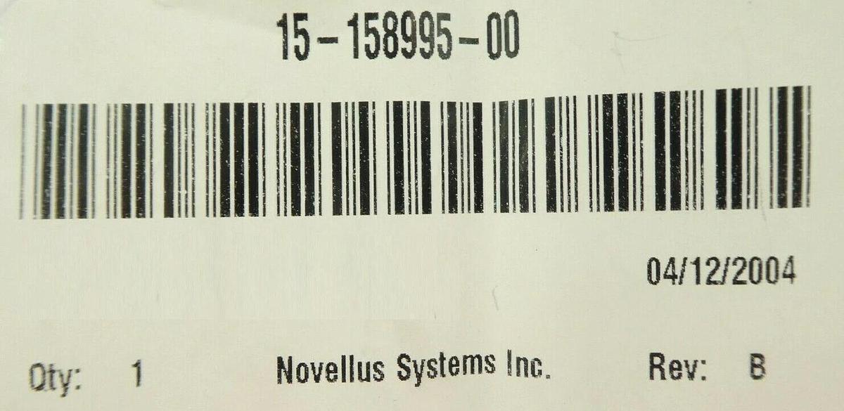Refurbished Novellus Systems 15-158995-00 SST Ring Shield OEM Refurbished
